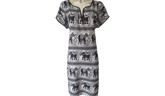 Elephant Print Tunic Dress